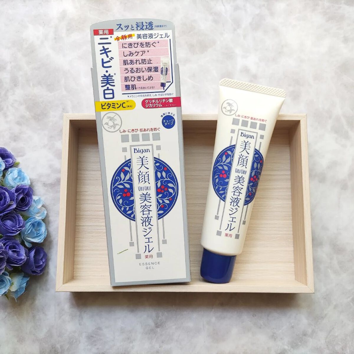 薬用美白美容液ジェル/明色/フェイスクリームを使ったクチコミ（1枚目）