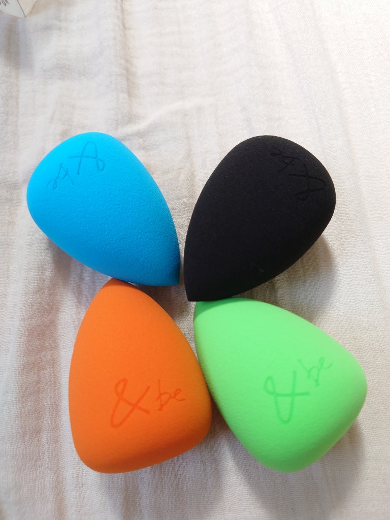 &be ブラックスポンジ/＆be/パフ・スポンジを使ったクチコミ（2枚目）