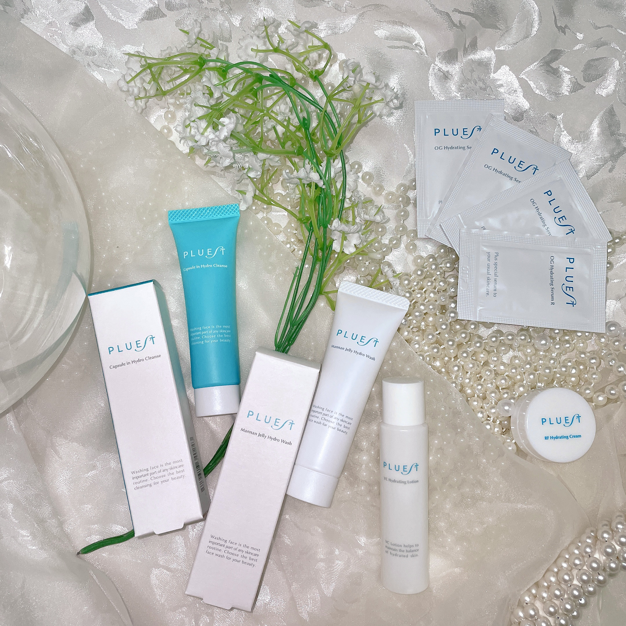 集中トライアル 5点セット/PLUEST/スキンケアキットを使ったクチコミ（1枚目）