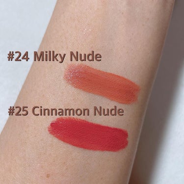 インク ベルベット 24 MILKY NUDE/PERIPERA/口紅を使ったクチコミ（2枚目）