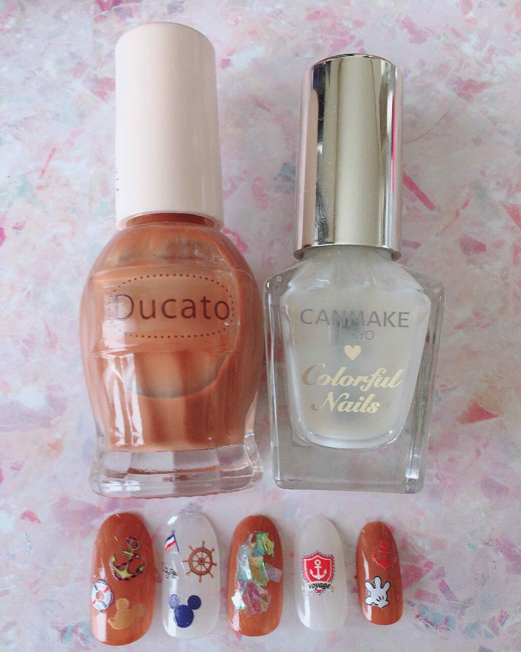カラフルネイルズ/キャンメイク/マニキュアを使ったクチコミ(2枚目)