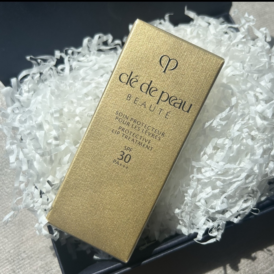 ソワンプロテクトゥールレーブル/クレ・ド・ポー ボーテ/リップクリームを使ったクチコミ（2枚目）