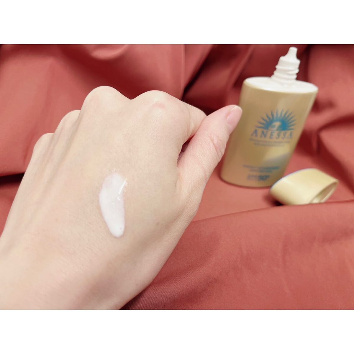 パーフェクトUV スキンケアミルク N/アネッサ/日焼け止め・UVケアを使ったクチコミ（3枚目）