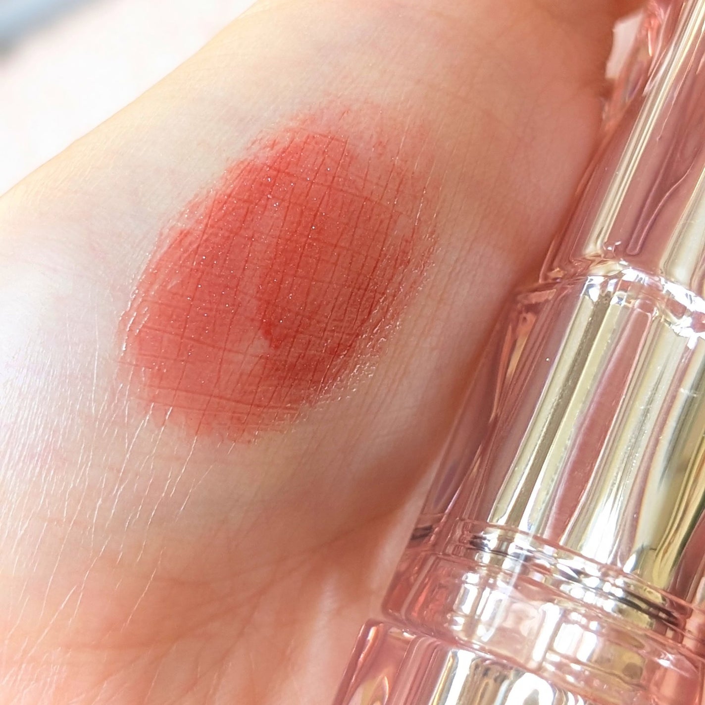 ウォーターリズムグロウメルティングバーム/TIRTIR(ティルティル)/口紅を使ったクチコミ(5枚目)