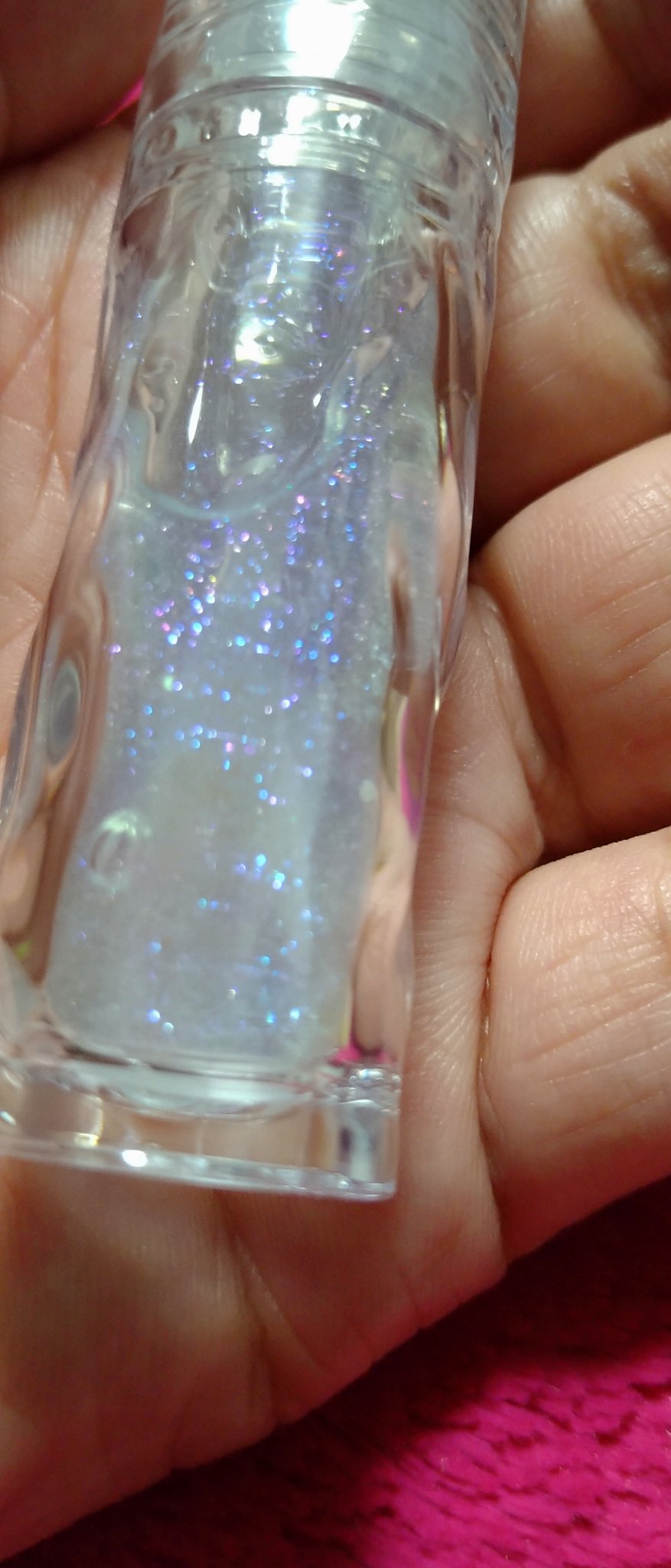 ガラスプランパー 02 みずあめブルー/CipiCipi/リッププランパーを使ったクチコミ（2枚目）