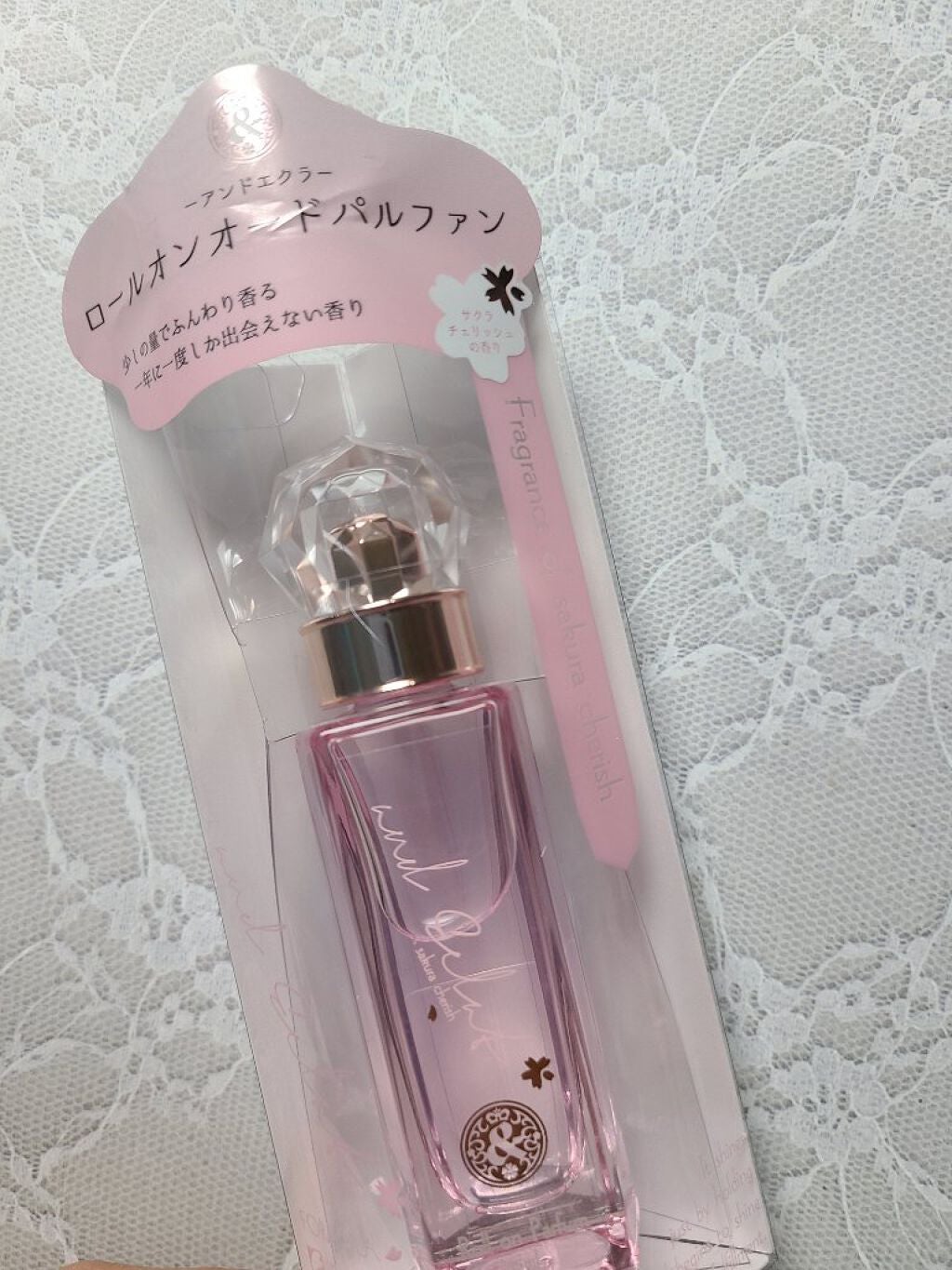 サクラチェリッシュ ロールオンパルファン/and Eclat/香水(レディース)を使ったクチコミ(1枚目)