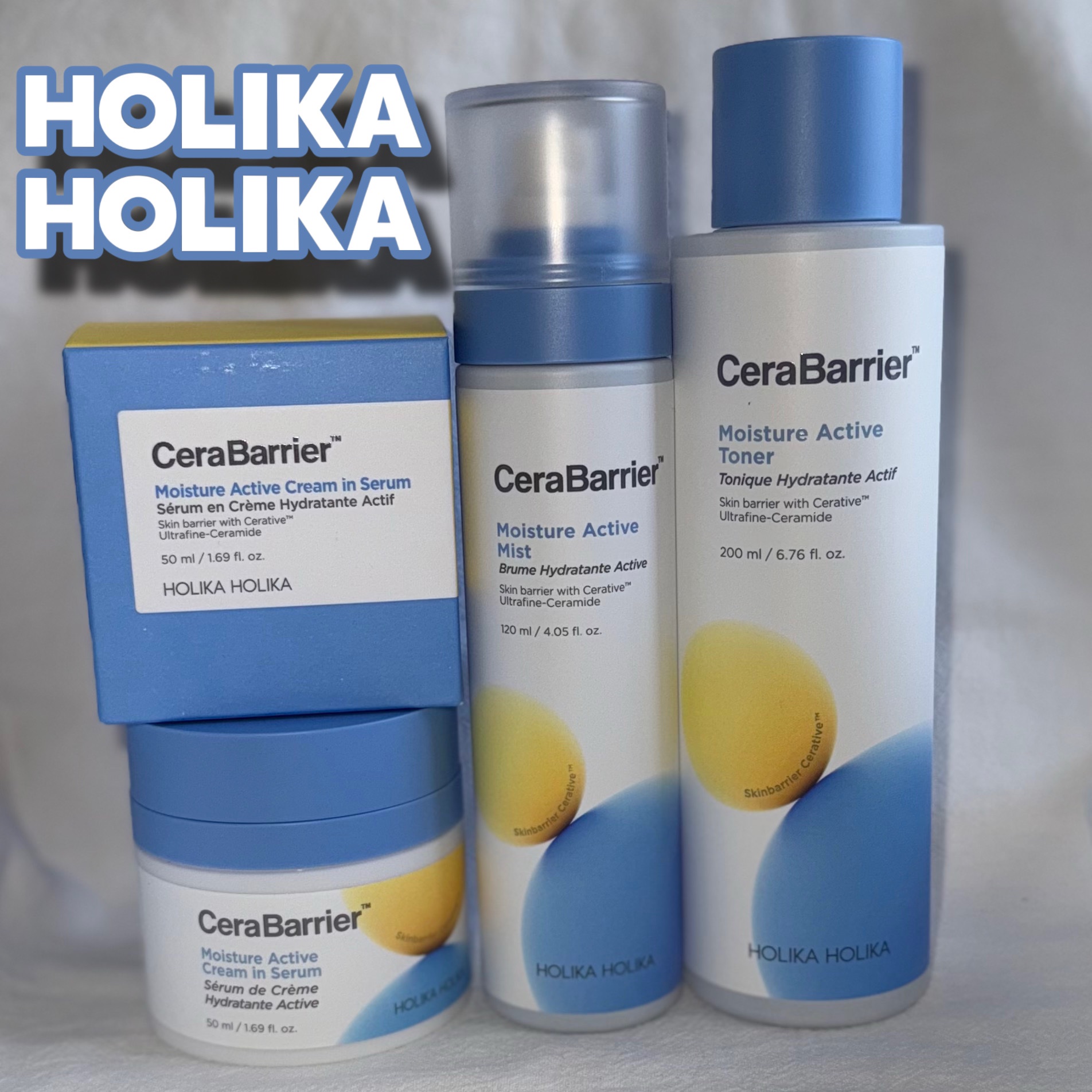 セラバリア　モイスチャーアクティブ　トナー /HOLIKA HOLIKA/化粧水を使ったクチコミ（1枚目）