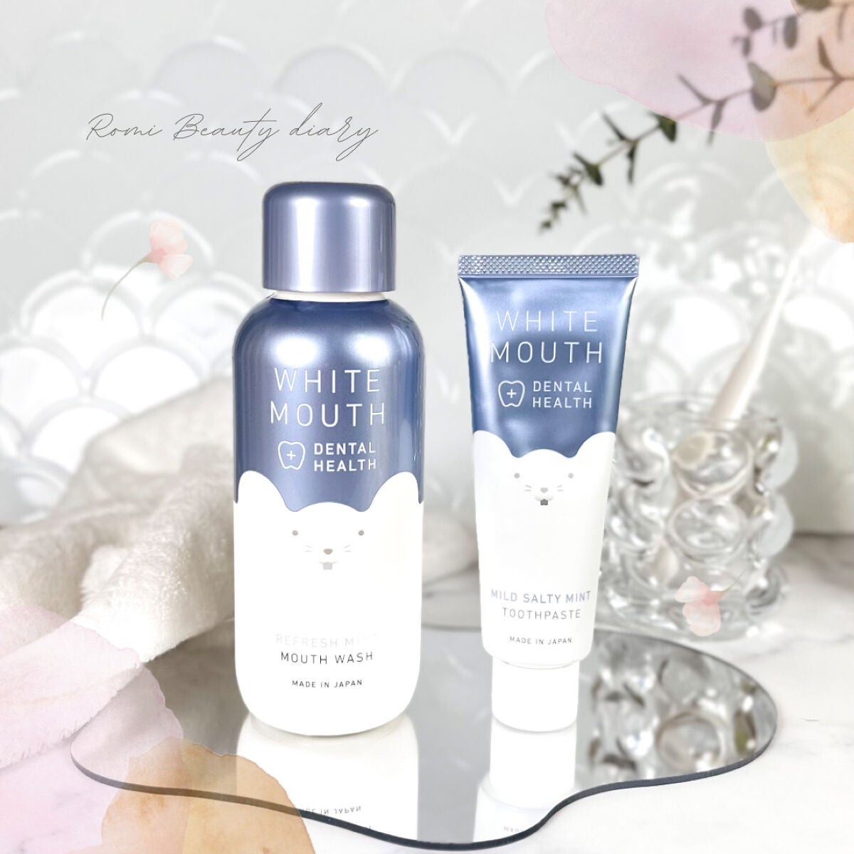 ホワイトマウス デンタルヘルス トゥースペースト マイルドソルティミント/ホワイトマウス/歯磨き粉を使ったクチコミ(1枚目)