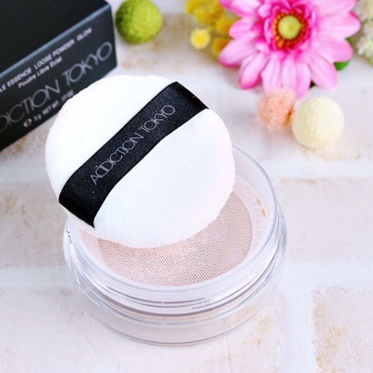 インビジブル エッセンス ルースパウダー グロウ/ADDICTION/ルースパウダーを使ったクチコミ(2枚目)