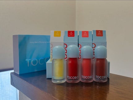 ジューシーベリープランピングリップオイル/TOCOBO/リップグロスを使ったクチコミ(8枚目)