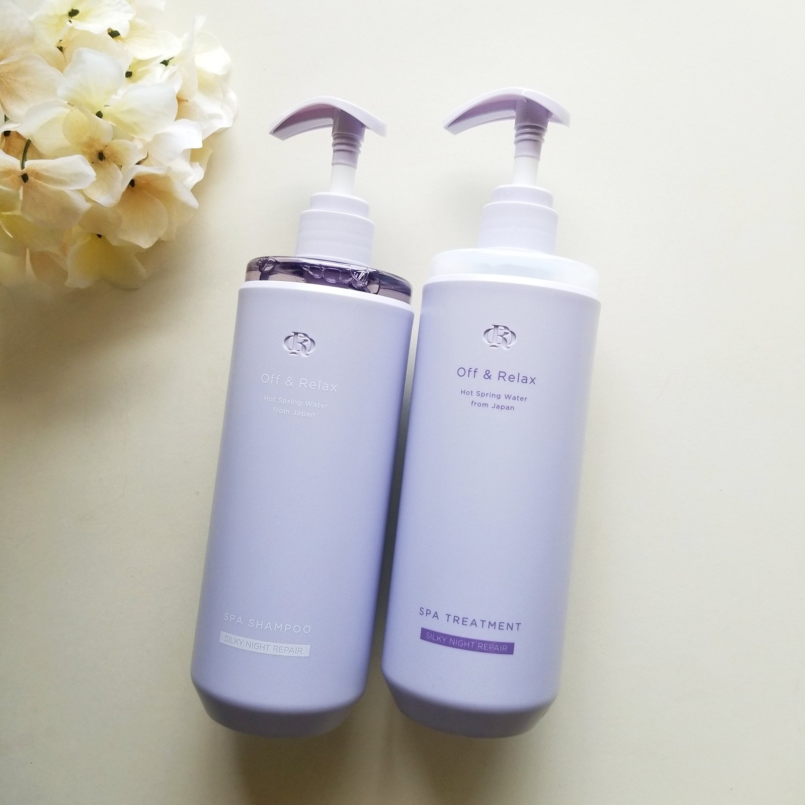 ＯＲ スパ・シャンプー／ヘアトリートメント シルキーナイトリペア/Off&amp;Relax/市販シャンプーを使ったクチコミ（1枚目）