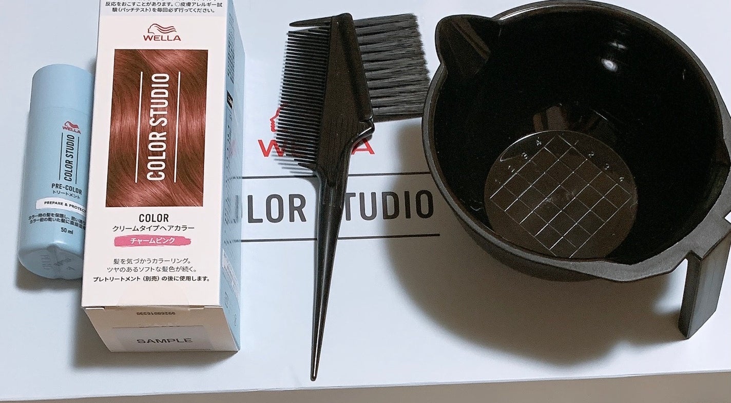 ウエラ カラースタジオ クリームタイプヘアカラー/ウエラ/ヘアカラーを使ったクチコミ(3枚目)