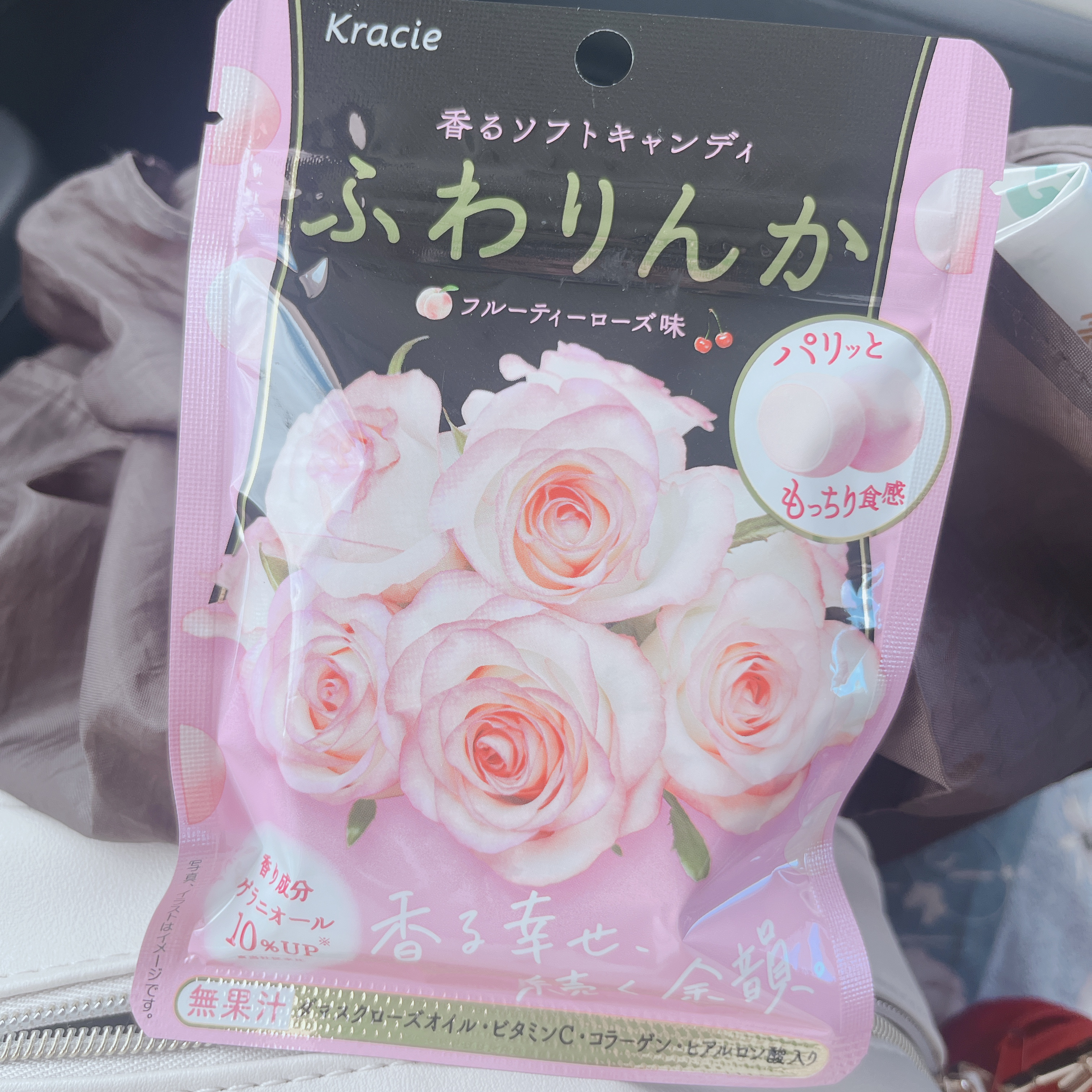 ふわりんか　フルーティーローズ味/クラシエ/その他を使ったクチコミ（1枚目）