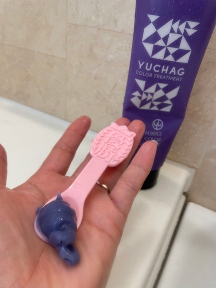 ユチャ カラーシャンプー/カラートリートメント/YUCHAG/市販シャンプーを使ったクチコミ(5枚目)
