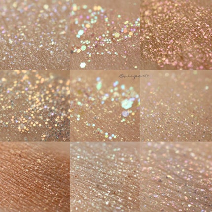 グリッターペディアアイパレット/unleashia/アイシャドウパレットを使ったクチコミ(7枚目)