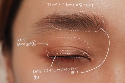 デザイニングブラウンアイズ/KATE/アイシャドウパレットを使ったクチコミ(1枚目)