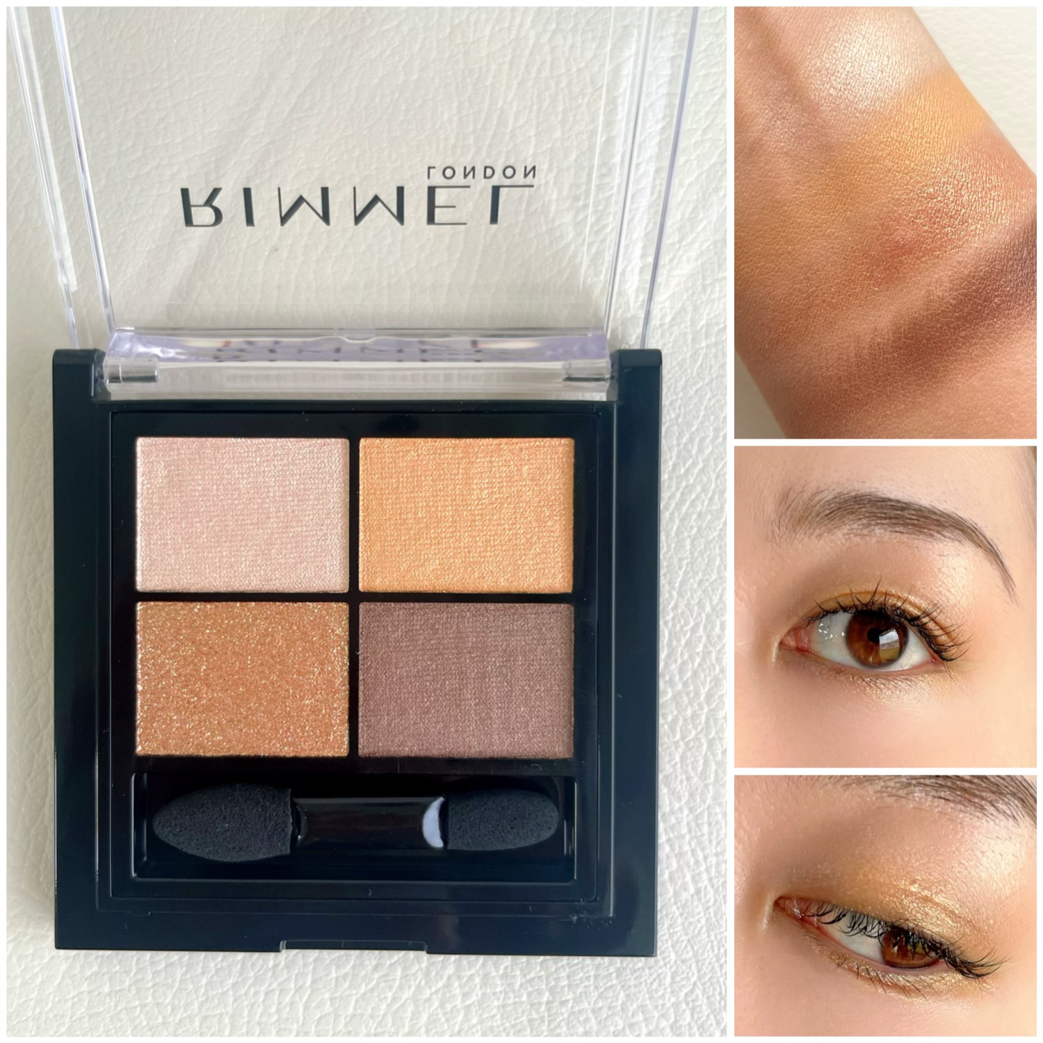 ワンダー エバー アイシャドウ 004　シャイニングオレンジ/リンメル ロンドン/アイシャドウパレットを使ったクチコミ（1枚目）