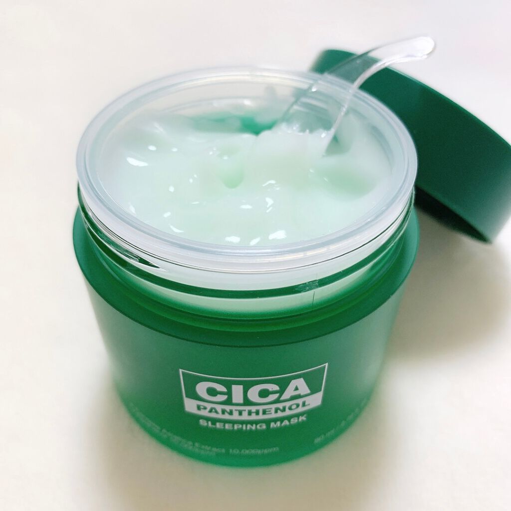 シカパンテノールスリーピングマスク/SNP/フェイスクリームを使ったクチコミ（2枚目）