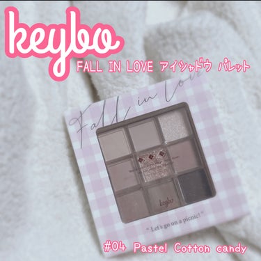 KEYBO FALL IN LOVE SHADOW PALETTE/keybo/アイシャドウパレットを使ったクチコミ（1枚目）