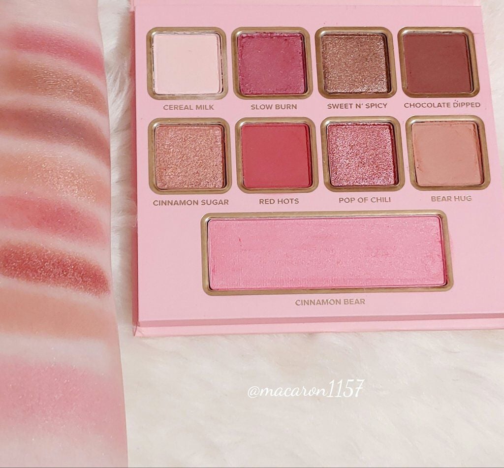 シナモン ベア メイクアップ コレクション/Too Faced/アイシャドウパレットを使ったクチコミ(3枚目)