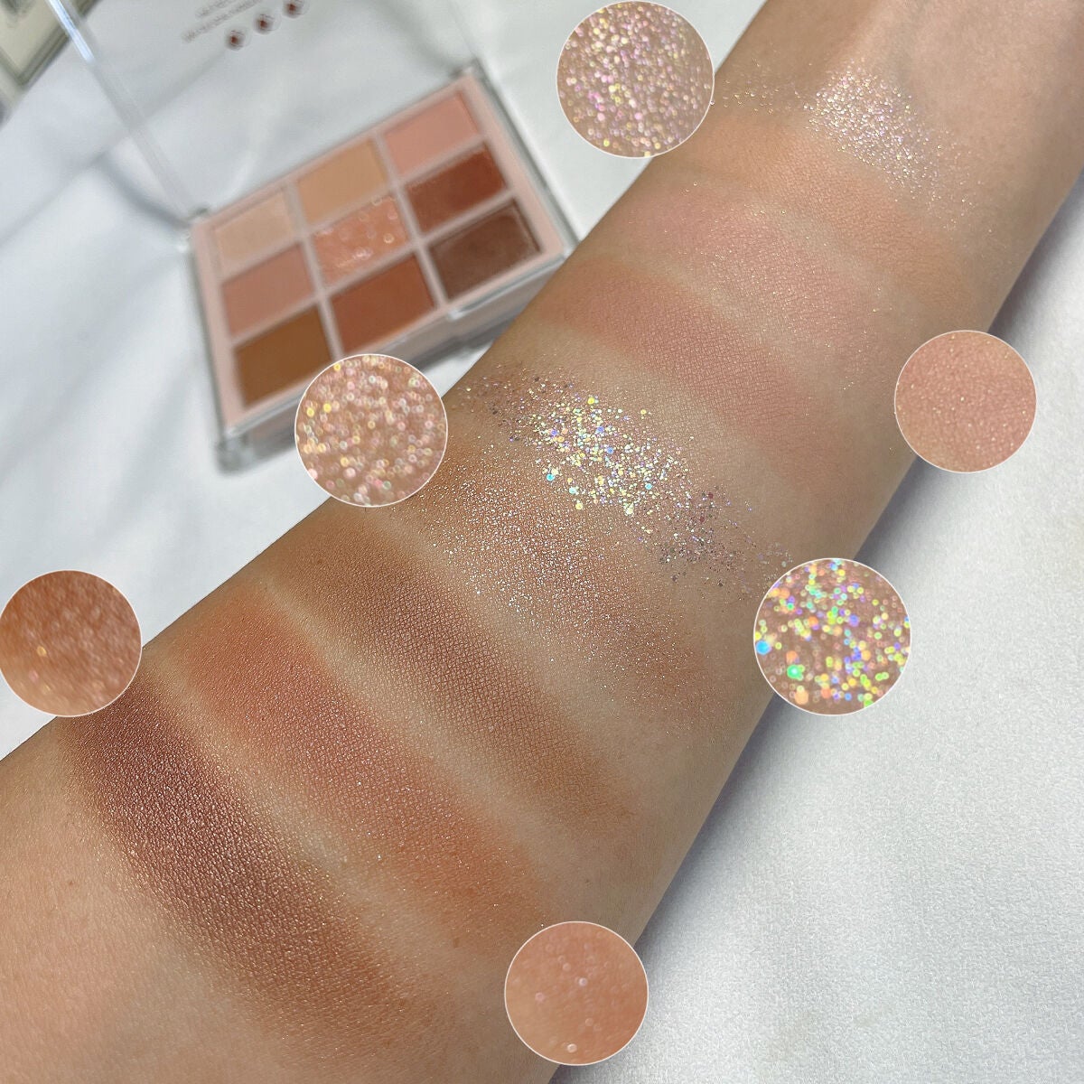 KEYBO FALL IN LOVE SHADOW PALETTE/keybo/アイシャドウパレットを使ったクチコミ(2枚目)