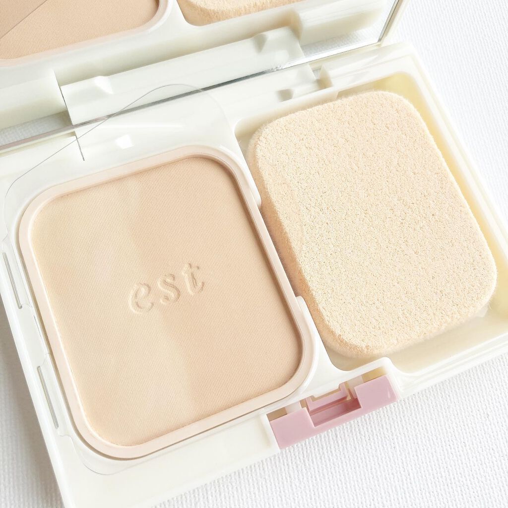 パウダーファンデーション シルキースムース/est/パウダーファンデーションを使ったクチコミ(2枚目)