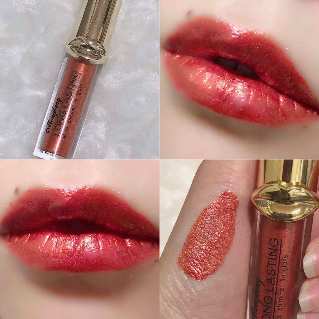 LONG LASTING LIP GROSS/MengLang/リップグロスを使ったクチコミ（2枚目）
