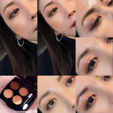 レ キャトル オンブル/CHANEL/アイシャドウパレットを使ったクチコミ(7枚目)