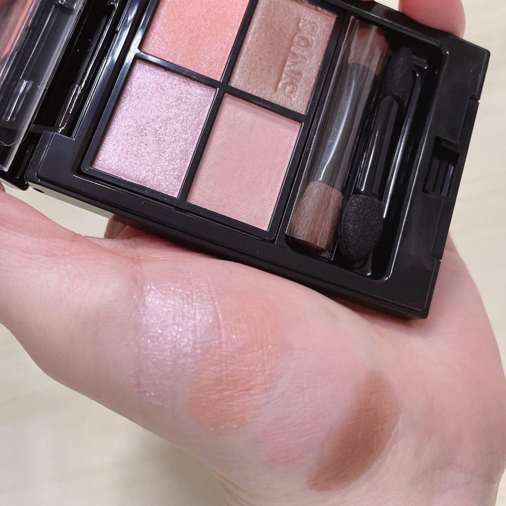 ミネラルクラッシィシャドー/エトヴォス/アイシャドウパレットを使ったクチコミ（1枚目）