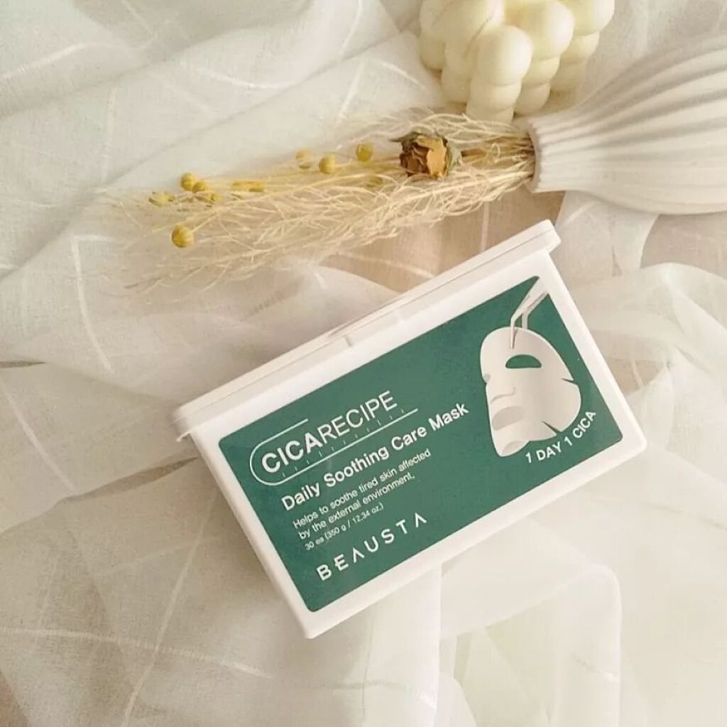 CICA デイリーマスク/BEAUSTA/シートマスク・パックを使ったクチコミ(2枚目)
