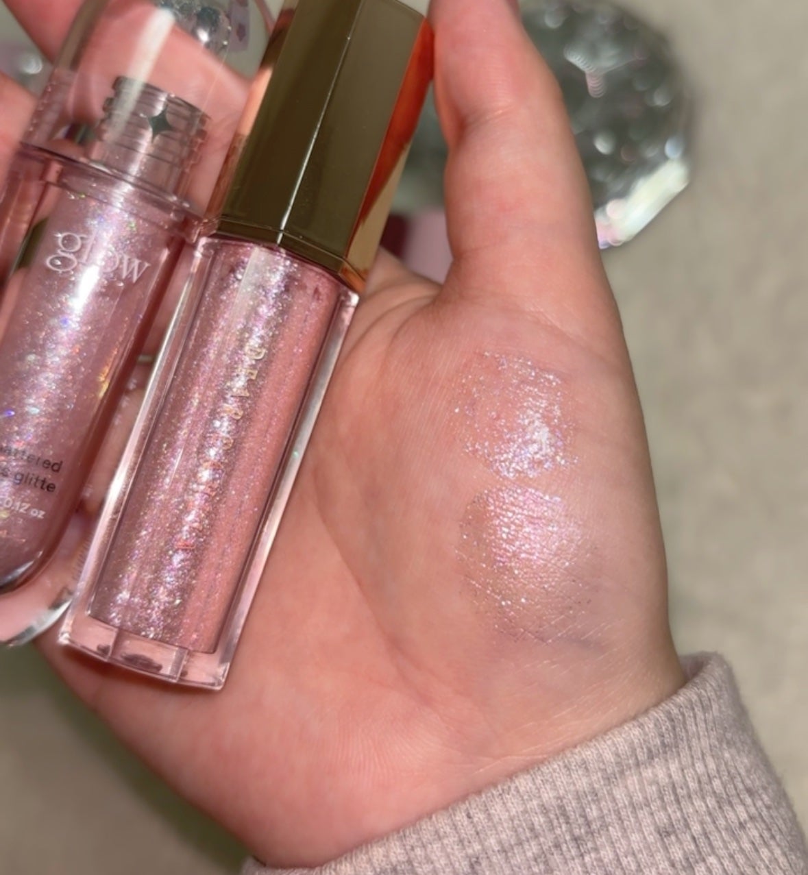 パラダイス シャイン アイ シークイン/DEAR DAHLIA/リキッドアイシャドウを使ったクチコミ(3枚目)