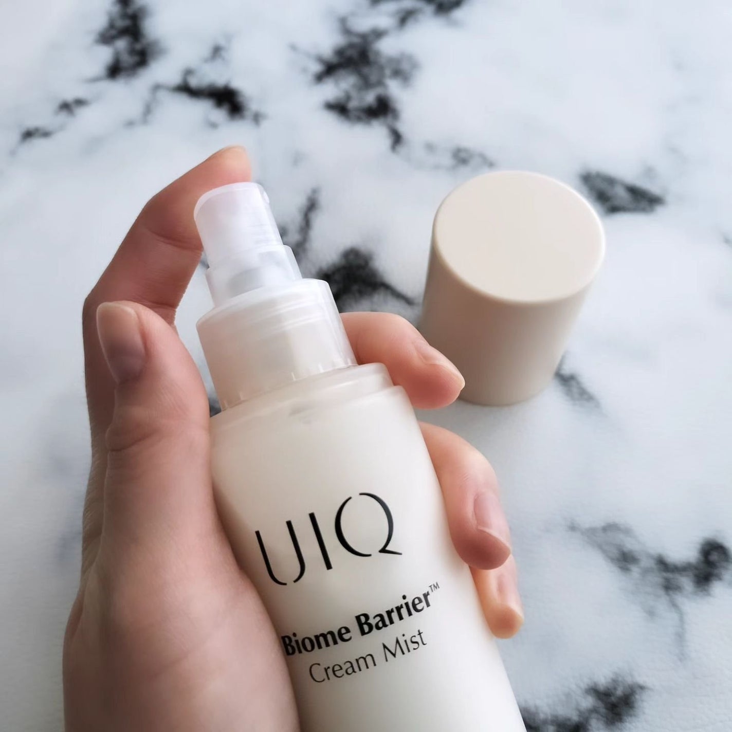 バイオームバリア クリームミスト/UIQ/ミスト状化粧水を使ったクチコミ(6枚目)