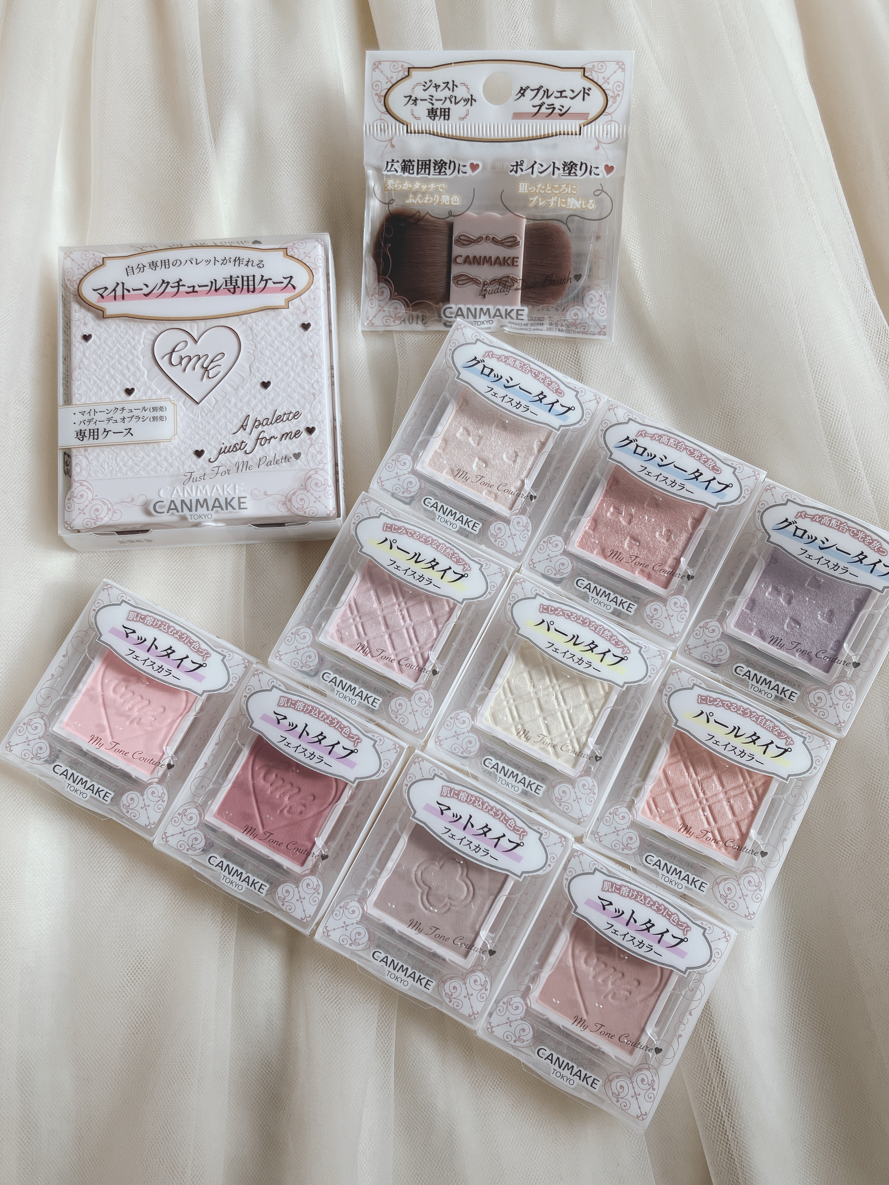 バディーデュオブラシ/キャンメイク/メイクブラシを使ったクチコミ（2枚目）