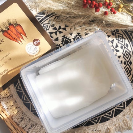 キャロットカロテン デイリーマスク/SKINFOOD/シートマスク・パックを使ったクチコミ(10枚目)