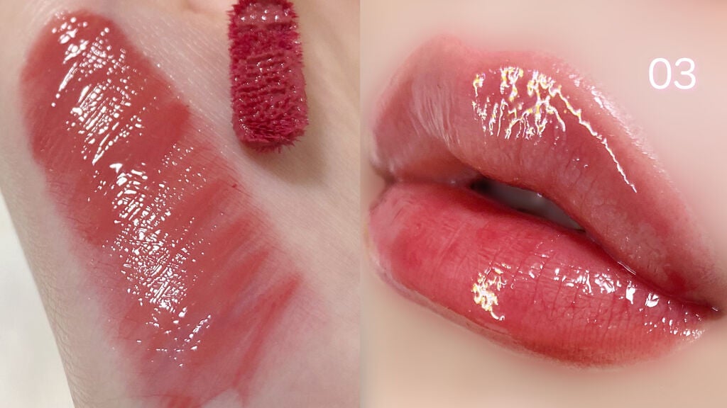 インク ムード グロイ ティント/PERIPERA/リップティントを使ったクチコミ(2枚目)