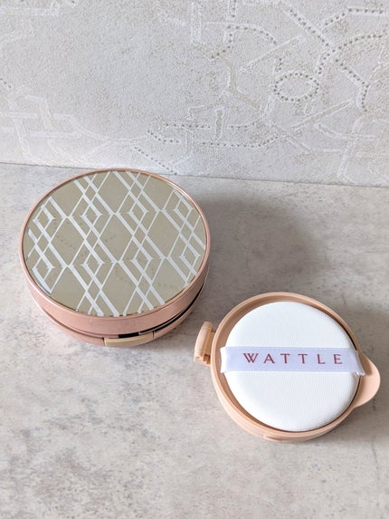 WATTLEクッションファンデーション/WATTLE/クッションファンデーションを使ったクチコミ(3枚目)