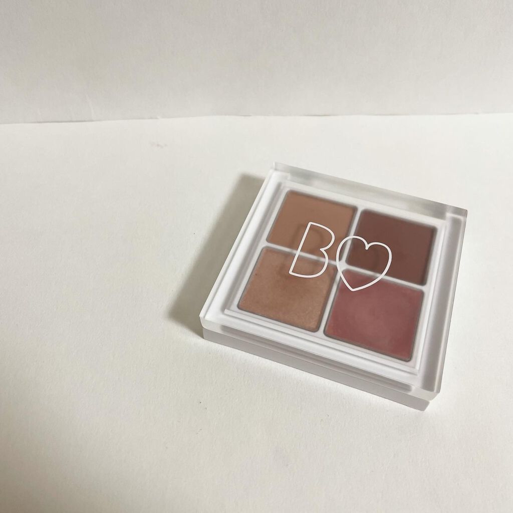 コスメヲタクぴのこ👒 on LIPS 「BIDOLTHEアイパレ102愛嬌のピンクブラウン¥1,980..」(1枚目)