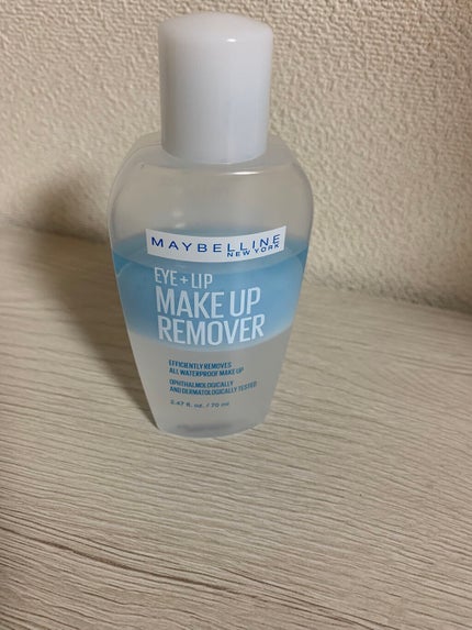 アイ+リップ メイクアップ リムーバー/MAYBELLINE NEW YORK/ポイントメイクリムーバーを使ったクチコミ(1枚目)