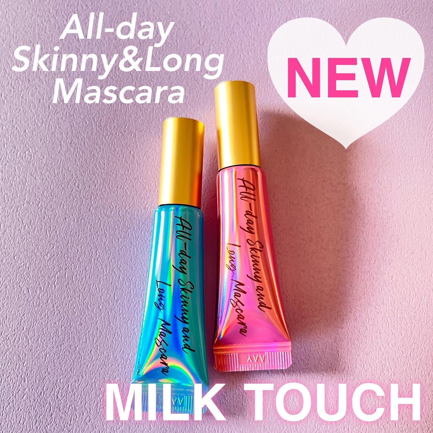 オールデイ スキニー アンド ロングマスカラ/Milk Touch/マスカラを使ったクチコミ（1枚目）