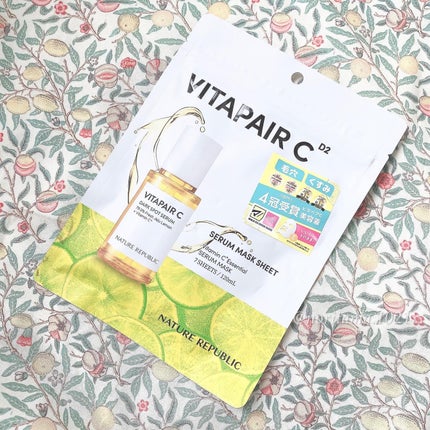ビタペアC集中美容液シートマスク/ネイチャーリパブリック/シートマスク・パックを使ったクチコミ(6枚目)