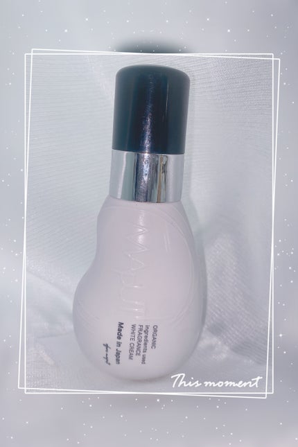 オーガニックフレグランスホワイトクリーム/MAPUTI/デリケートゾーンケアを使ったクチコミ(1枚目)