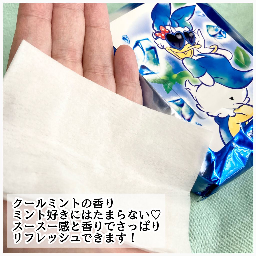 ハッピーデオ ボディシート アイスダウン クールミント/マンダム/ボディシートを使ったクチコミ(3枚目)