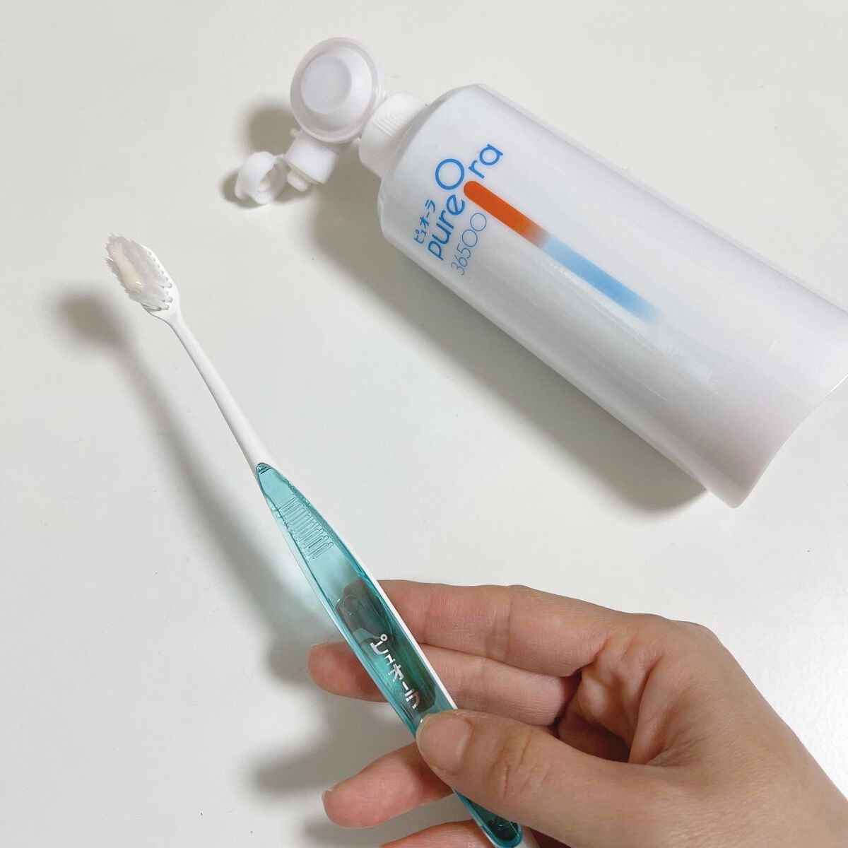 ピュオーラ36500 薬用ハグキ高密着クリームハミガキ/ピュオーラ/歯磨き粉を使ったクチコミ(4枚目)