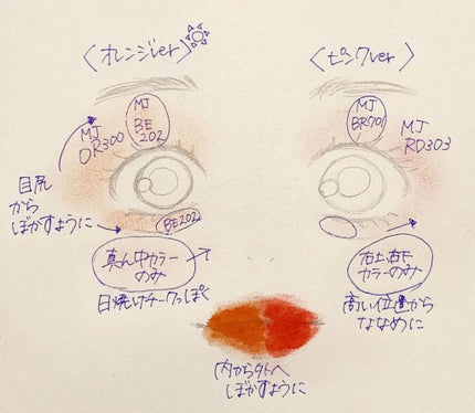 マットフルールチークス/キャンメイク/パウダーチークを使ったクチコミ(2枚目)