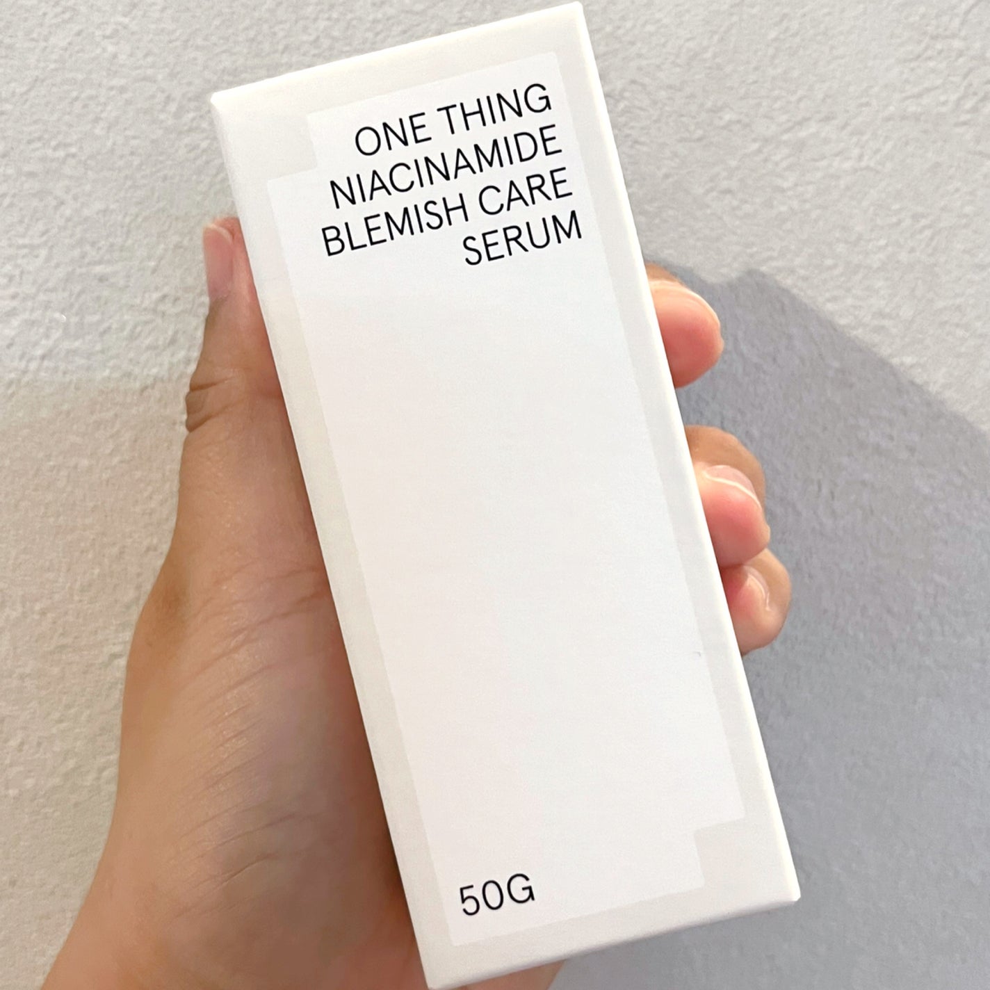 ナイアシンアミドブレミッシュケアセラム/ONE THING/美容液を使ったクチコミ(4枚目)