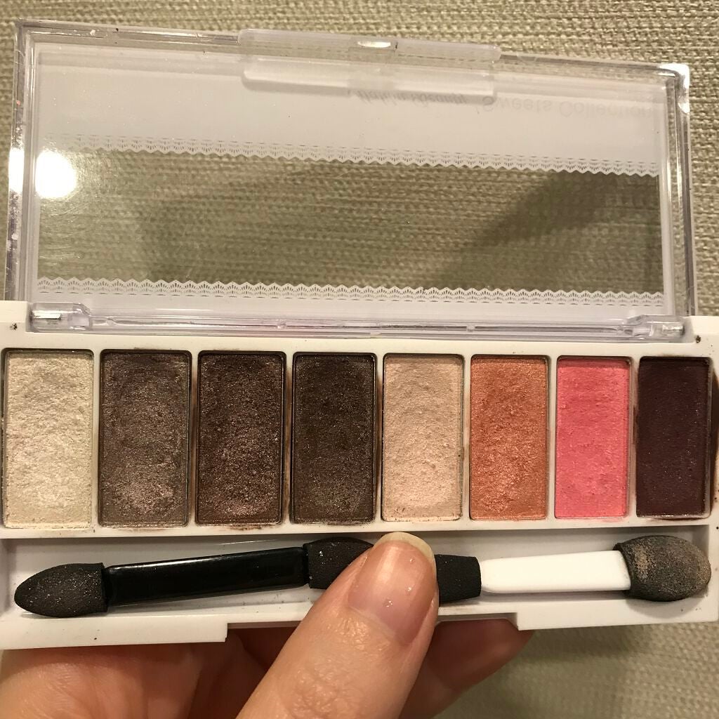 スイーツコレクション/マリブビューティー/アイシャドウパレットを使ったクチコミ(3枚目)