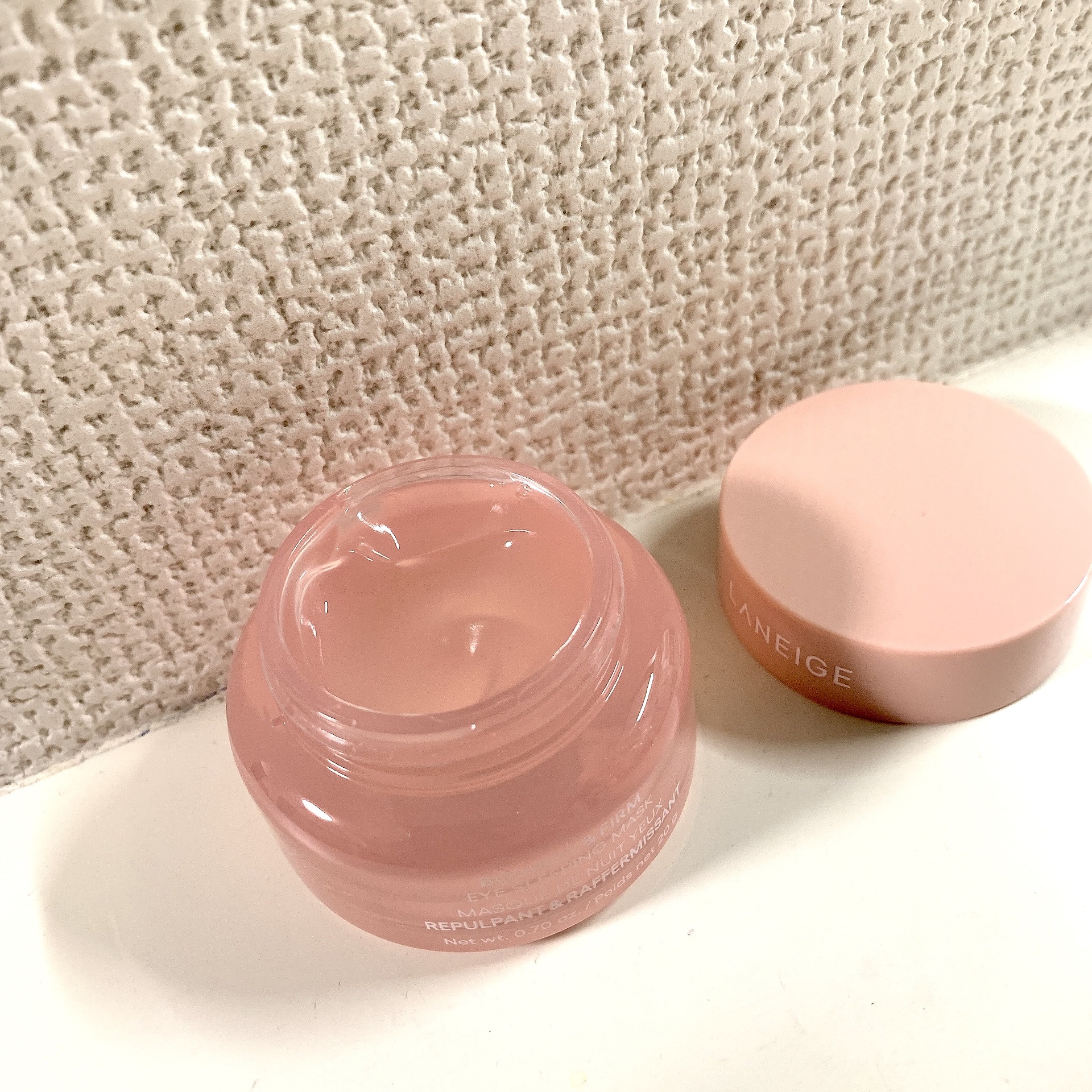 バウンシーアイスリーピングマスク/LANEIGE/アイケア・アイクリームを使ったクチコミ（2枚目）