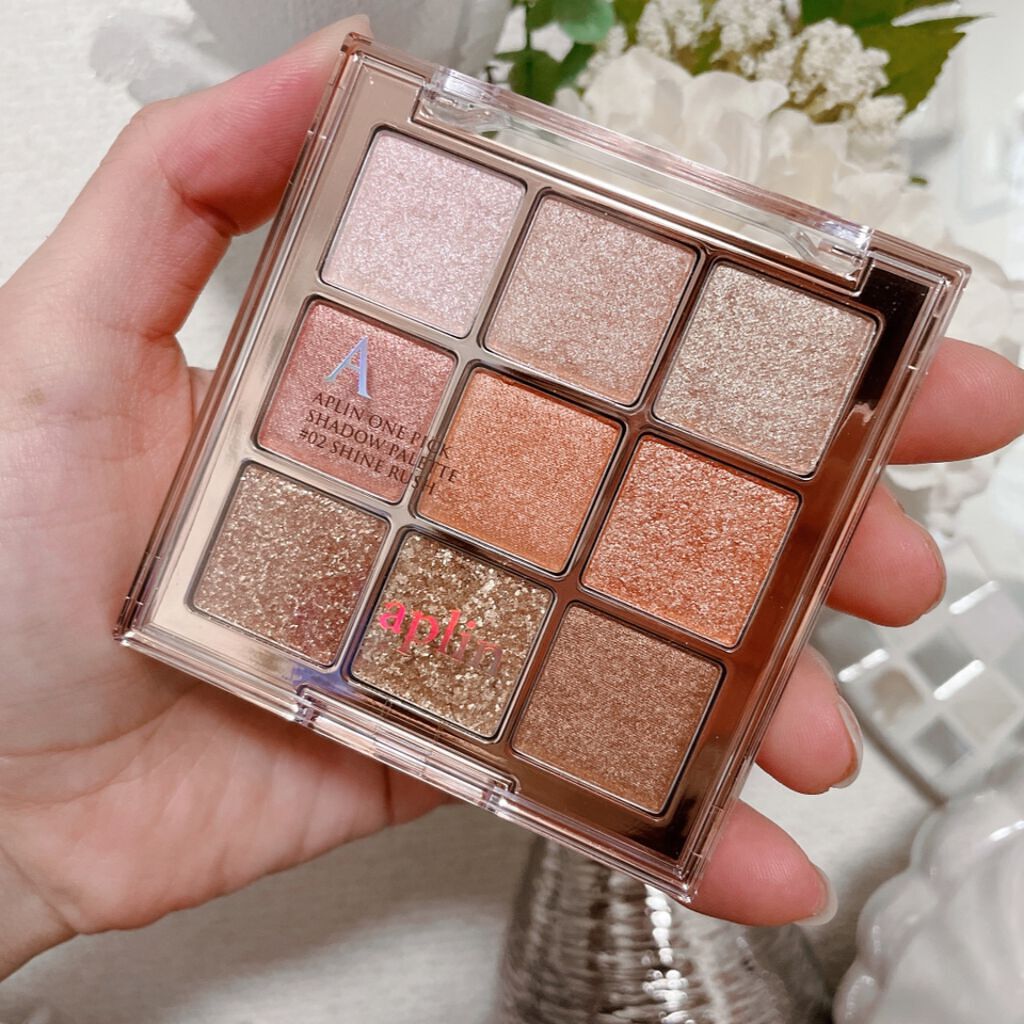 ワンピックアイシャドウパレット/APLIN/アイシャドウパレットを使ったクチコミ（2枚目）