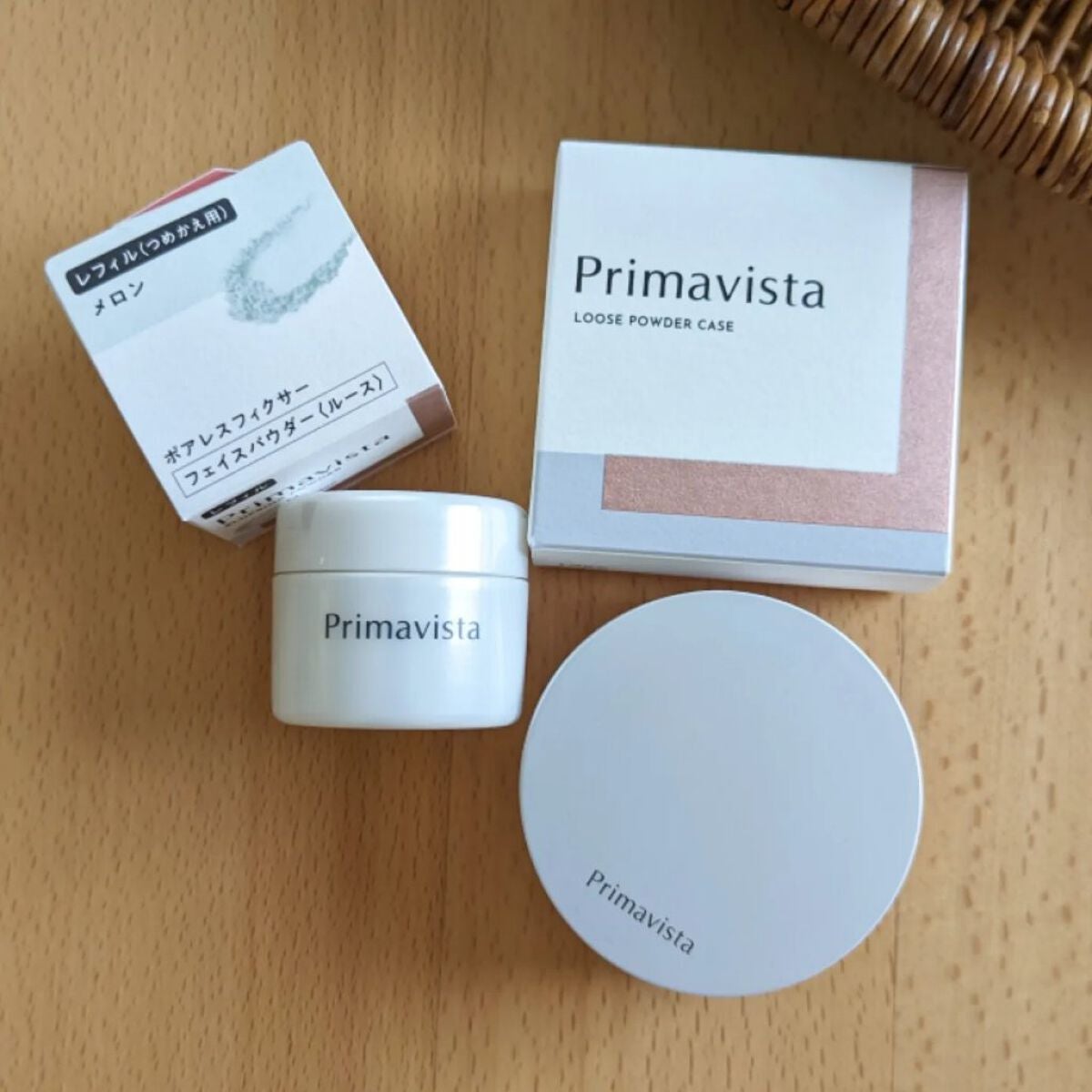 ポアレスフィクサー/プリマヴィスタ/ルースパウダーを使ったクチコミ(7枚目)