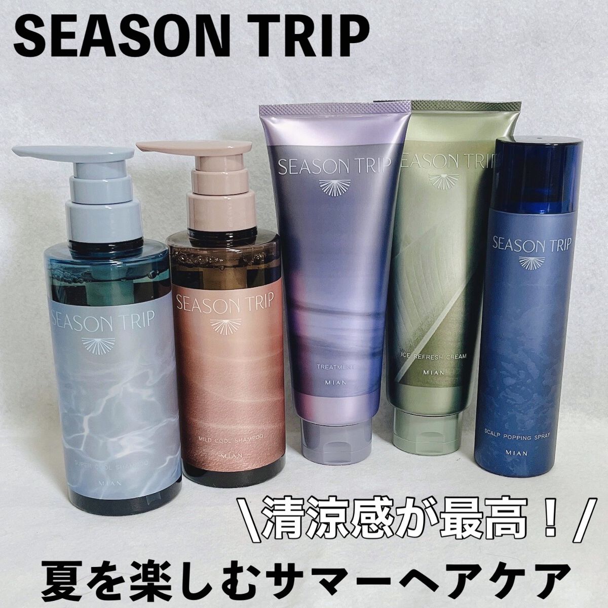 シーズントリップ アイスリフレッシュクリーム/ミアンビューティー/頭皮クレンジングを使ったクチコミ（1枚目）
